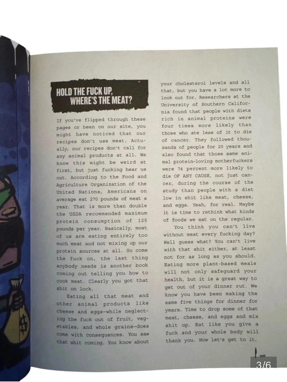 Thug Kitchen Eat Like You Give a F*ck Hardcover Vegan Cookbook Recipes